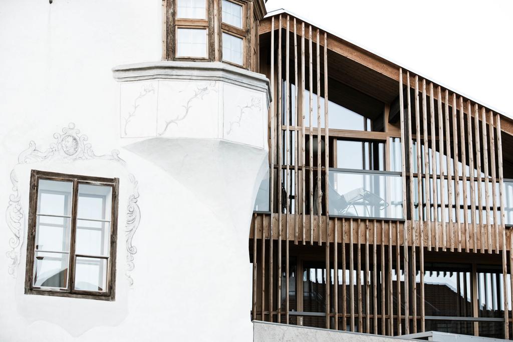 Hotel Weisses Kreuz Burgusio Exterior foto